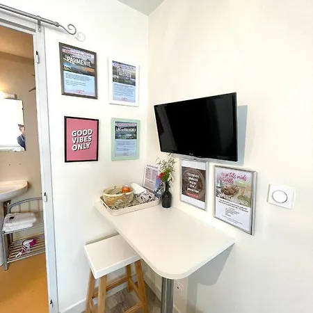 Le Mini Nid, Acces Terrasse De L'etablissement Apartment